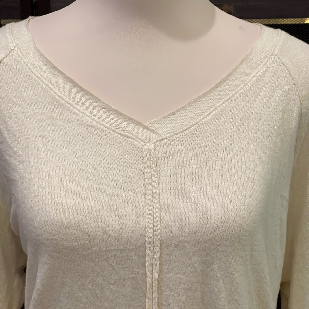 Knox Rose Cream Long Sleeve Top